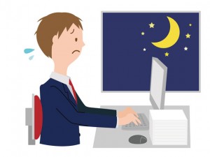 時間を費やす「put in」